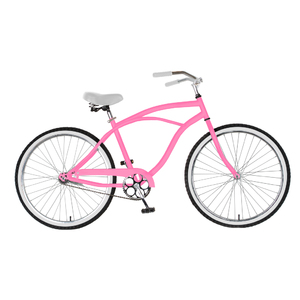 Cycle Force Group 26 inch Mens Cruiser Bike, Pink
