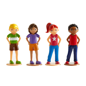 Wonderhood Kids 3D Figurine Set