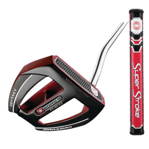 Odyssey O-Works Red Marxman Putter with SuperStroke Grip