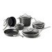 Contemporary Nonstick 11pc Cookware Set
