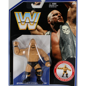 WWE Stone Cold Steve Austin - Retro Toy Wrestling Action Figure