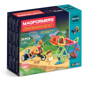 Magformers Advenuture Mountain 32Pc Set