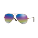Ray-Ban Aviator Mineral Flash Lens Sunglasses