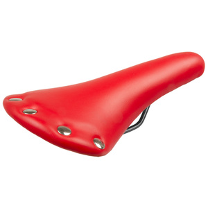 Ventura Rivets Saddle in Red