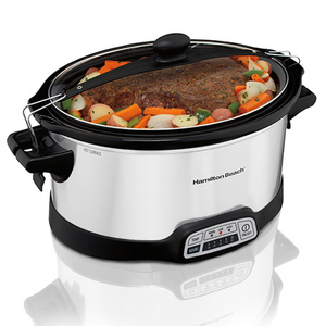 Stay or Go Programmable 7 Qt. Slow Cooker