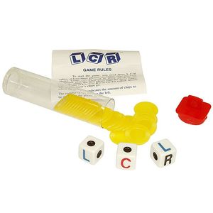 Left Center Right Dice Game - Yellow