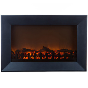 Wood Frame Wall Mounted Electric Fireplace