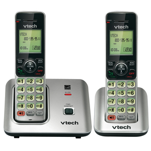 DECT 6.0 Cordless Phone System w/2 Handsets