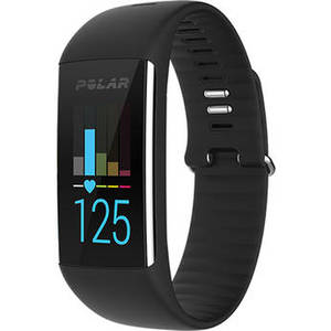 A360 Fitness Tracker with Wrist-Based Heart Rate (Large, Charcoal Black)