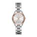 Ladies Mini Slim Runway Two-Tone Watch Silver Dial