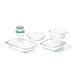 Good Grips 8pc Glass Bake Serve & Store Set