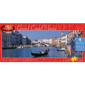 Blue Opal World Panoramas - Grand Canal, Venice Puzzle: 500 Pcs
