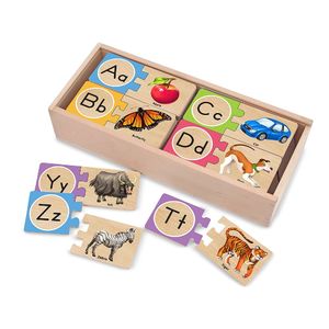 Melissa & Doug Self-Correcting Letter Puzzles