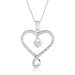 0.05Ctw Sterling Silver Diamond Pendant
