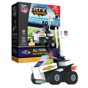 OYO Sports NFL Baltimore Ravens NFL 4 wheel ATV with Mascot