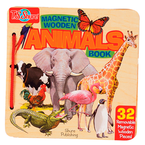 TS Shure Animals Wooden Magnetic Book