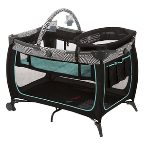 Safe Stages Play Yard Black Ice
