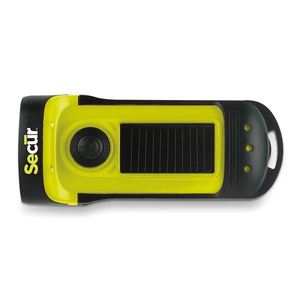 Waterproof Solar/Dynamo Led Flashlight