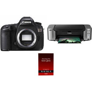 EOS 5DS DSLR Camera Body with Inkjet Printer Kit