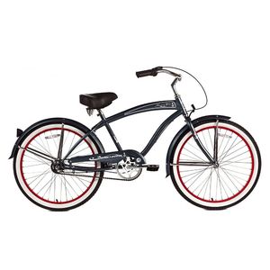 Micargi rover-nx3-26-m-matteblack 26" Men's Rover Beach Cruiser