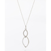 Nouveau Diamond Necklace White Gold
