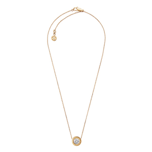 Brilliance Gold-Tone Pendant Necklace