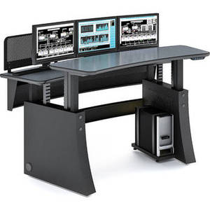 Impulse Paradigm Dual Sit/Stand Console with 30 to 46" Adjustable Height (75.75" Wide)