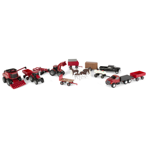 ERTL Case IH 20 Piece Vehicle Value Set