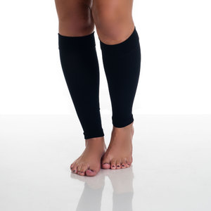 Remedy Calf Compression Running Sleeve Socks - XL/Black