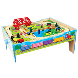 Homewear 50 pc. Wood Farm Train Table