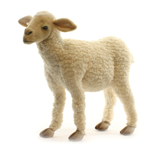 hansa Life Size Baby Lamb 20 Inch Plush