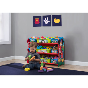 Mickey Mouse Plastic 9-Bin Organizer