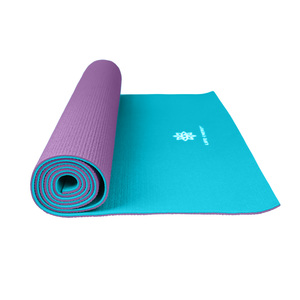 Life Energy 6mm Reversible Yoga Mat Eco-Friendly - Amethyst