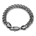 PalmBeach Jewelry Men's 10.5 mm Curb-Link Chain Bracelet Black Ruthenium-Plated 9"