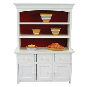 The Queen's Treasures Farmhouse Collection Step Back Cupboard, Fits 18&quot; American Girl&#174; Doll Furniture