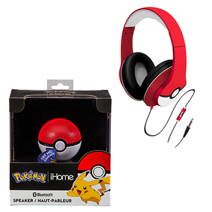 Pokemon Speaker & Headhphones Bundle