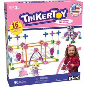 Tinkertoy Pink Building Set