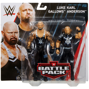 WWE Karl Anderson & Luke Gallows (The Club) - Battle Packs 50 Toy Wrestling Action Figures