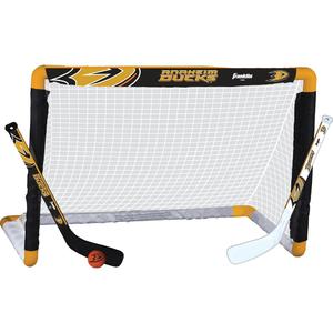 Franklin Sports NHL Anaheim Ducks Mini Hockey Set