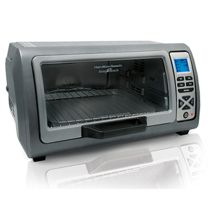 Easy Reach Toaster Oven w/ Roll-Top Door