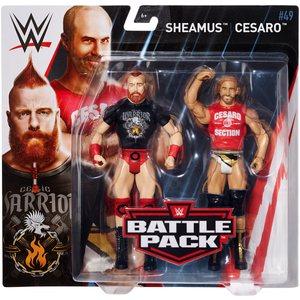 WWE Sheamus & Cesaro (The Bar) - Battle Packs 49 Toy Wrestling Action Figures