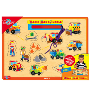 TS Shure Build It Wooden Magnetic Magic Wand Puzzle