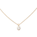 14k Yellow Gold Diamond Necklace .50ct