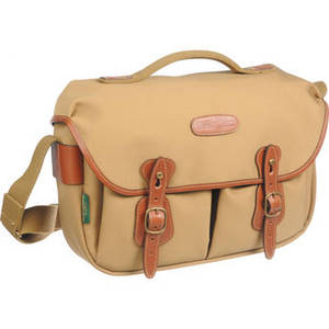 Hadley Pro Shoulder Bag (Khaki Canvas & Tan Leather)