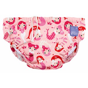 Bambino Mio Reusable Swim Diaper, Mermaid, Small (0-6 Months)