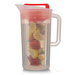 Today Shake and Infuse 3 Qt Pitcher Red