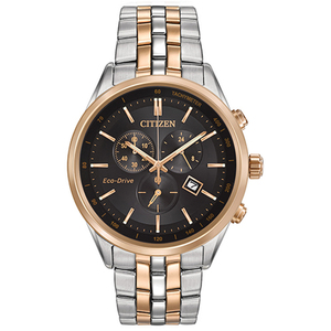 Mens Sapphire Collection Eco-Drive Two-Tone Watch