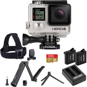 GoPro HERO4 Black Dual Battery, Charger, and Mount Kit