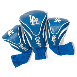 Team Golf Los Angeles Dodgers 3 Pack Countour Headcover