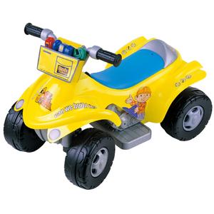 Bob the Builder 4x4 Power ATV with Tool Bag 6 Volt Ride On